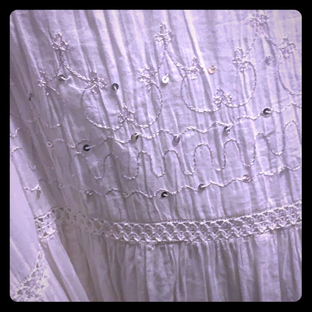 Hippy long flow skirt